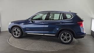 2017 BMW X3 xDrive 20d xLine Auto Blue