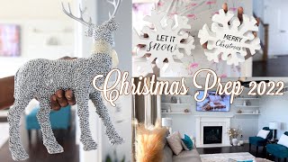 Putting away FALL DECOR | CHRISTMAS 2022 DECOR HAUL🎄 + Extreme Dining Room makeover & New Furniture