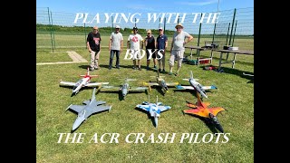 The ACR Crash Pilots, having fun with the boys :)