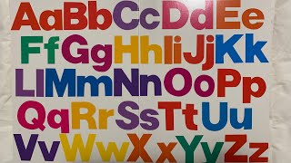 Learning Letters of the Alphabet with Chicka Chicka Boom Boom / Read Aloud/ ABC / A-Z