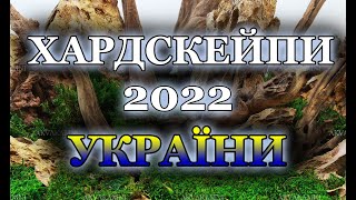 Мої диайни акваріума за 2022 рік. Акваскейп в Україні. Топ 50 Хардскейпів до акваріуму.