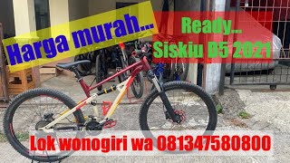 JUAL SEPEDA MURAH siskiu D5 2021 lok wonogiri wa 081347580800