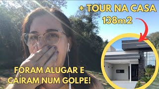 TOUR NA CASA 138m2 | GOLPES EM INDAIATUBA | ALUGUEL FALSO