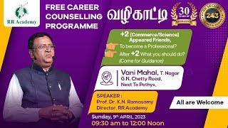 RR ACADEMY - FREE CAREER COUNSELLING PROGRAMME