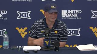 WVU head football coach Neal Brown Albany week 2024