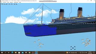 all titanic break up in floating sandbox