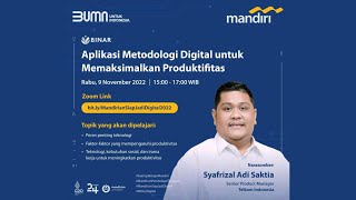 Penerapan Digitalisasi memaksimalkan Produktifitas