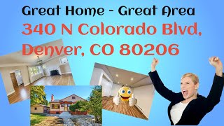 Open House Saturday 11-5-2022 1-3pm | 340 N Colorado Blvd, Denver, CO 80206 | Love to see you there!