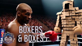 Mike Tyson Boxes Boxes!