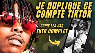 Monétisation TikTok : Tutoriel A à Z Duplication Top Compte États-Unis