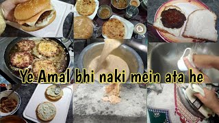 Smash Beef Burger Try Kiye | Ye Amal bhi Naki mein ata he | Pakistani Housewife Daily Routine