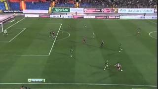 Чемпионат России 2012-13. Рубин 1-0 Кубань. Гол Боккетти.