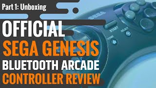 Official Sega Genesis Bluetooth 8-Button Arcade Pad Review Part 1: Unboxing