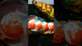 A delightful surprise mix combination of Chocolate and Gummy #shortsvideo #sweet #chocolate #gummy