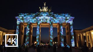 [4K] Festival of Lights Berlin 2020 / Brandenburg Gate / Potsdamer Platz (Lichterfeste Berlin)