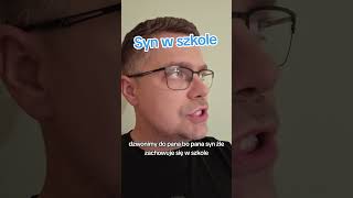 Syn w szkole #beka #funny #dowcip #humor #comedy #kawał #śmieszne #suchary #haha