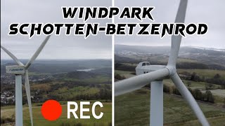 Windpark Schotten-Betzenrod Fuhrländer FL750, Nordex N54, Bonus b37 | Dji mini 2