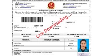 SSC GD Constable Admit Card 2023 How to Download SSC GD Constable Admit Card 2023