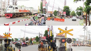 KERETA API JOGLOSEMARKERTO LOOP LINE JATENG - JOGJA! JPL 28 Jalan Jatibarang - Slawi Tegal