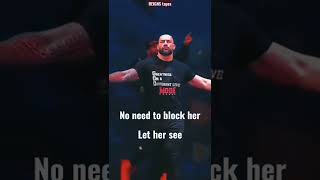 Roman Reigns 🔥 Boys breakup Attitude 😎 whatsapp status #shorts