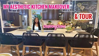 MY AESTHETIC KITCHEN MAKEOVER | & TOUR