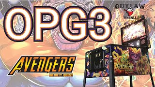 Win this Avengers Infinity Quest (AIQ) Premium Pinball Machine - OPG3 IS LIVE!