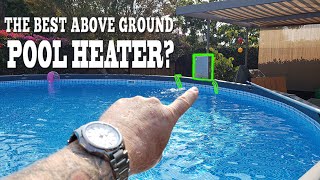 The Best Above Ground Pool Heater? Propane Tankless Water Heater setup