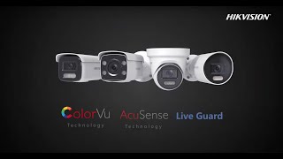 Network Cameras with ColorVu and Live Guard