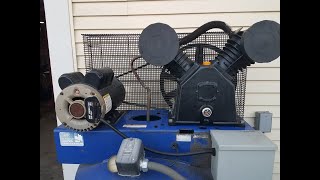 Harbor Freight Replacement Pump on Our Campbell Hausfeld 80 Gallon Compressor