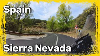 Best motorcycle roads of Spain - A-377 (La Ragua Pass) - motorcycle touring in Europe