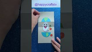 Happy Ghost #halloweendiy #spooky #papercraft #satisfyingvideo