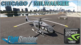 MICROSOFT FLIGHT SIMULATOR * CHICAGO / MILWAUKEE * i7/RTX4060 * BYJMCV 2024/05