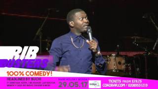 Shouting is a poor man's syndrome...LOL!!! BUCHI LIVE @ Rib Busters The Comedy Show @Buchiojieh