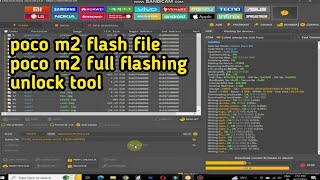 poco m2 flash file ।। poco m2 full flashing unlock tool.