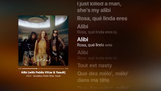 Alibi (Lyrics) | (with Pabllo Vittar & Yseult) Sevdaliza. Pabllo Vittar, Yseult