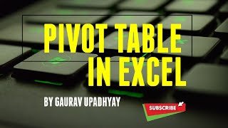 Pivot Table in Excel | Pivot Tips & Tricks | Very Important | एक्सेल में पिवट टेबल