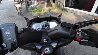 СТАМБУЛ ГОРОДА НА KYMCO DOWNTOWN 250 В НЕВЕРОЯТНУЮ ЛЕТНЮЮ ЖАРУ #1 | P.O.V ПЕРВЫЙ МОТОВЛОГ