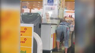 Woman Steals Petrol By Filling Up Here Empty Water Bottles | UK Petrol Crisis