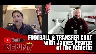 Kenn7 Football & Transfers chat with James Pearce from The Athletic January 2021