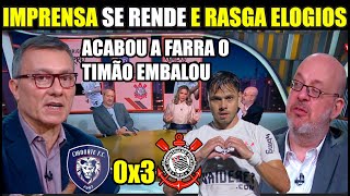 ACABOU A FARRA CORINTHIANS EMBALOU DE VEZ ! CIANORTE 0X3 CORINTHIANS