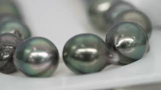 40pcs Multicolor 9-10mm - SB AA/AAA Quality Tahitian Pearl Necklace NL1547 THMIX2