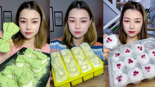 ASMR MUKBANG SATIFYING ICE EATING CRUNCHY SOUNDS