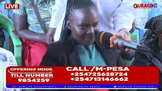 EMOTIONAL AS LADY IN FEAR OF GETTING KICKED OUT OF HER MARRIAGE - SHE REQUESTS PST. TO PRAY FOR HER