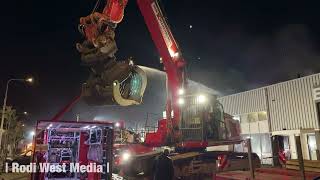 Zeer grote brand in bedrijfspand Poeldijk