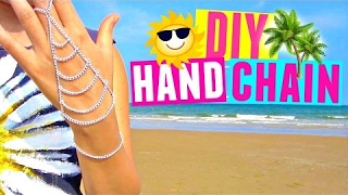 DIY Hand Chain Bracelet