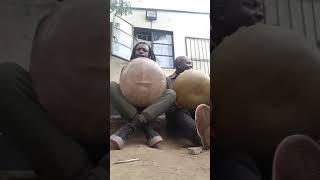 James Kamwaza and Othnell Mangoma Moyo playing Hera/Matepe in Mbare Harare