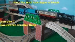 Percy The Small Tank Engine and Friends - Backwards Bunker Bash