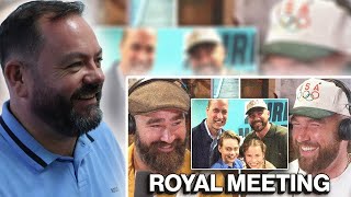 BRITS React to Travis and Jason Kelce On Meeting Prince William - “Coolest Motherf--cking Dude"