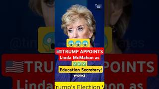 Trump Appoints Linda McMahon as Education Secretary!