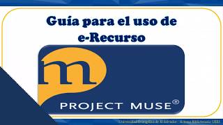 Project Muse Books - UEES